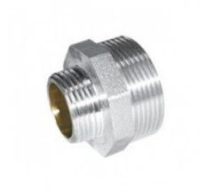Ніпель 1/2"н - 3/4"н (15-20) нікель SANTAN