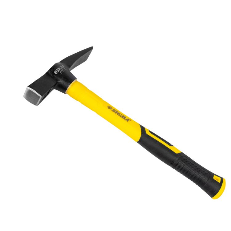 Молоток-кирка муляра 450г фиберглассовая ручка Sigma (4313011) - 4