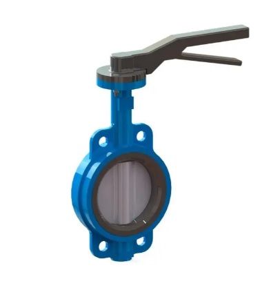 Засувка &amp;quot;Батерфляй&amp;quot; Ду 80 (Ру=16, Т= -10..+120 С) диск:чавун T.I.S. Арт. D104 - 1