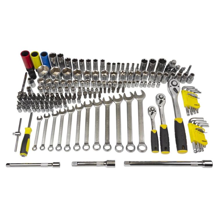 Набор насадок торцевых и биты ¼&amp;quot; ⅜&amp;quot; ½&amp;quot; 176шт CrV SIGMA (6003821) - 7