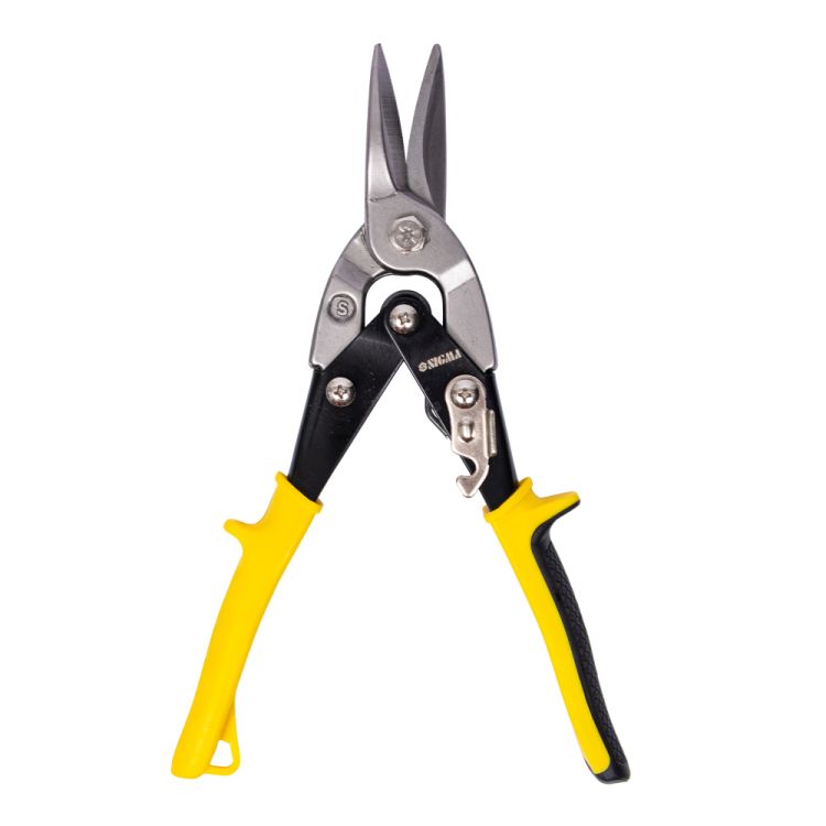 Ножницы по металлу прямые 250мм Sigma (4331331) - 6