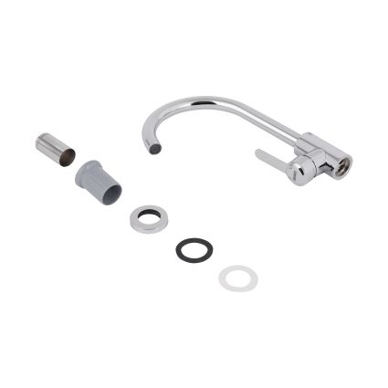 Смеситель для кухни U-образный Brinex Pure 015F U-образный Chrome BRIPUR015FCRM - 5