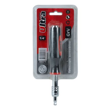Вороток отверточный 1/4&amp;quot; телескопічний 190-318мм ULTRA (400270z) - 2
