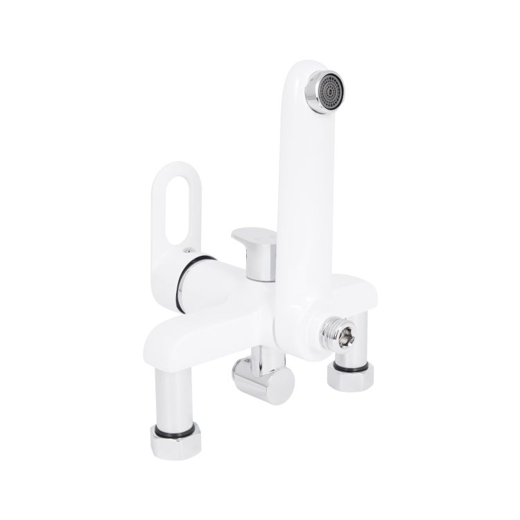 Душова система універсальна Lidz Latwa 1031 на три споживача (з виливом) (k35) White LDLAT1031WHI48994 - 5