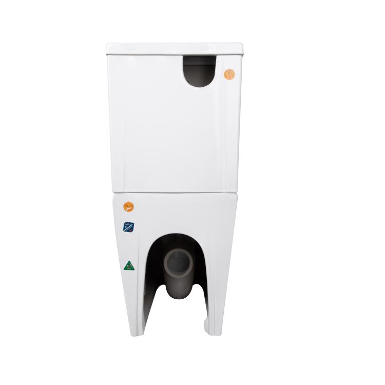 Унітаз підлоговий Qtap Crow Ultra Quiet безобідковий з сідінням Soft-close QTCRO27W51028 - 7