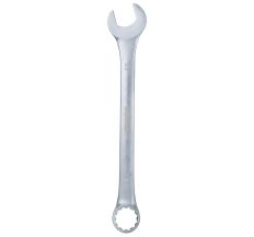 Ключ рожково-накидний 23мм CrV satine з підвісом Sigma (6021681)