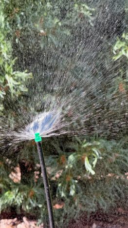 Микроджет Presto-PS крапельниця для поливу Шуруп 90 л/год 180°, в упаковці - 100 шт. (MJS-018) - 3