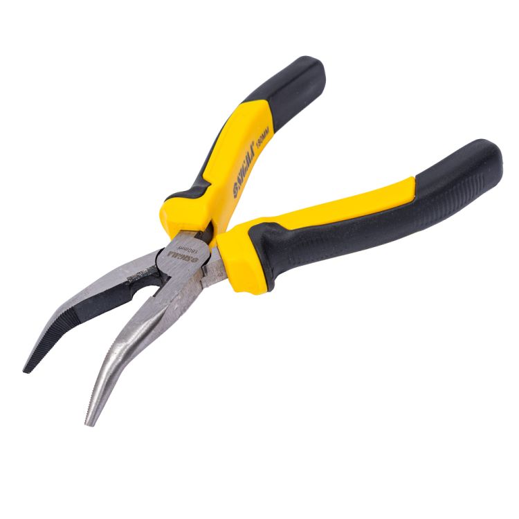 Длинногубцы изогнутые 180мм Standard SIGMA (4356531) - 4