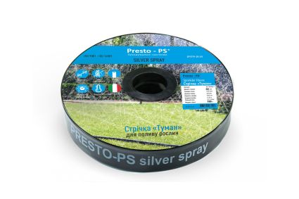 Шланг туман Presto-PS лента Silver Spray длина 200 м, ширина полива 5 м, диаметр 25 мм (402007-5) - 1