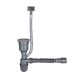 Кухонна мийка Lidz H5050B 3.0/0.8 мм Brush Black (LDH5050BPVD3008) - 7