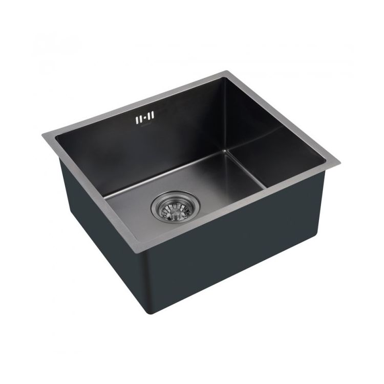 Мийка кухонна MIXXUS МХ4843-220*1.0 PVD-Black MX0557 - 1