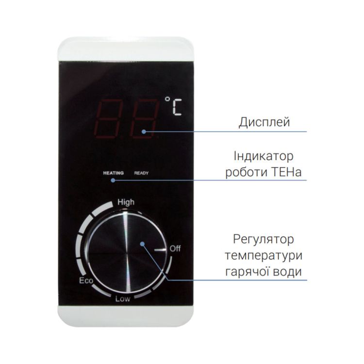 Водонагреватель эл. 50 л (D50V20J2(D)K) 2кВт, сух. тен, Thermo Alliance - 5