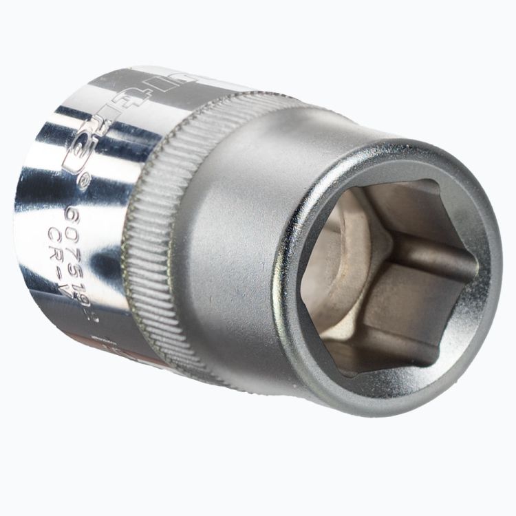 Насадка шестигранна 3/4&amp;quot; 19мм CrV ULTRA (6075192) - 7