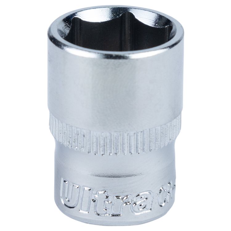 Насадка шестигранна коротка 1/4&amp;quot; 13мм CrV ULTRA (6060132) - 1