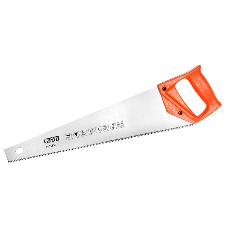 Ножовка по дереву 450мм 7TPI Grad (4401855) - 4