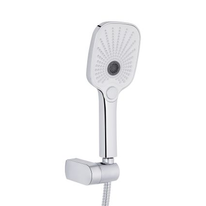 Змішувач для ванни Qtap Tern (c душевым гарнитуром) QTTER259CRM47586 Chrome - 5