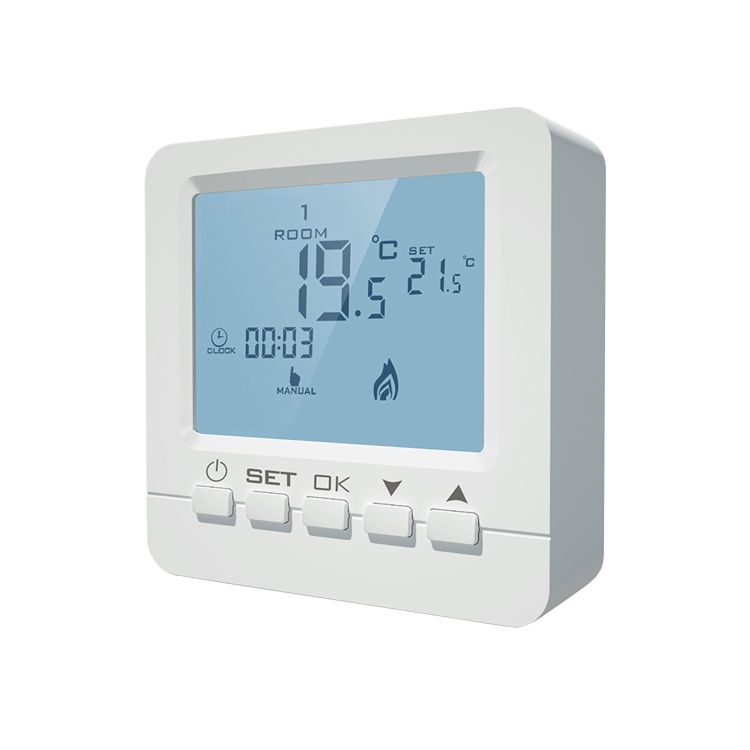Тижневий програмований термостат Thermo Alliance BHT-002-BW  - 1