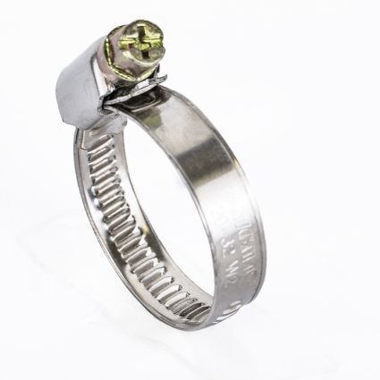 Хомут червячный нержавеющий 9мм D20-32мм 25шт Sigma (2510061) - 2