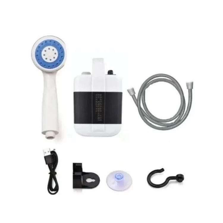 Душ портативный Portable Outdoor Shower с аккумулятором и USB зарядкой - 4