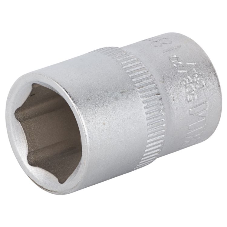 Насадка шестигранна коротка 1/2&amp;quot; 18мм CrV mid Sigma (6071181) - 3