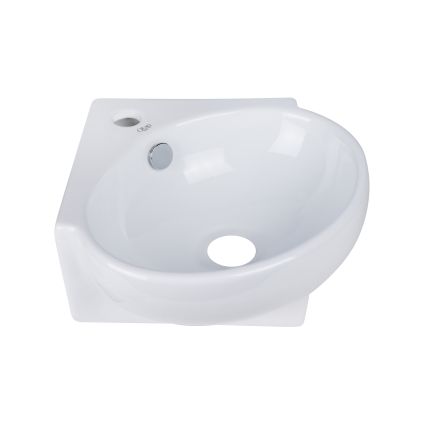 Раковина Qtap Leo 390x365x130 White QT11115010WN - 5