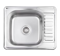 Кухонна мийка Brinex 5848 0,8 мм Micro Decor (BRIN5848MDEC08)
