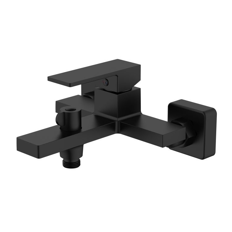 Змішувач для ванни Gemini (з душовим гарнітуром) QTGEM259BLM45682 Black Matt Qtap - 1