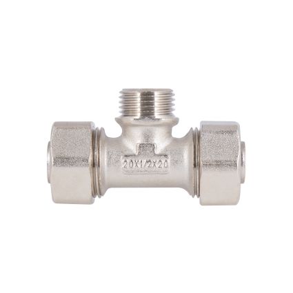 Трійник обтискний SD Plus 20х1/2&amp;quot;х20 ЗР SD160W201520 - 3