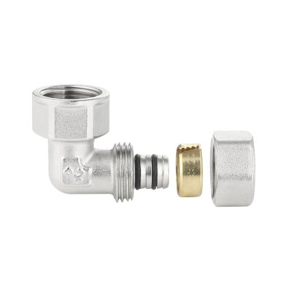 Коліно металопл 16*1/2в SD Plus SD156W1615 - 6