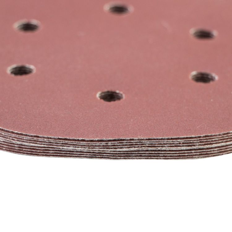 Шлифовальный круг 6 отверстий Ø150мм P240 (10шт) Sigma (9122311) - 4