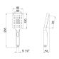 Лійка для ручного душу Qtap Rucni A121N3KCC - 2
