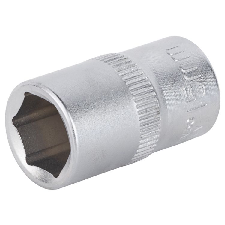 Насадка шестигранная короткая 1/2&amp;quot; 15мм CrV mid Sigma (6071151) - 3