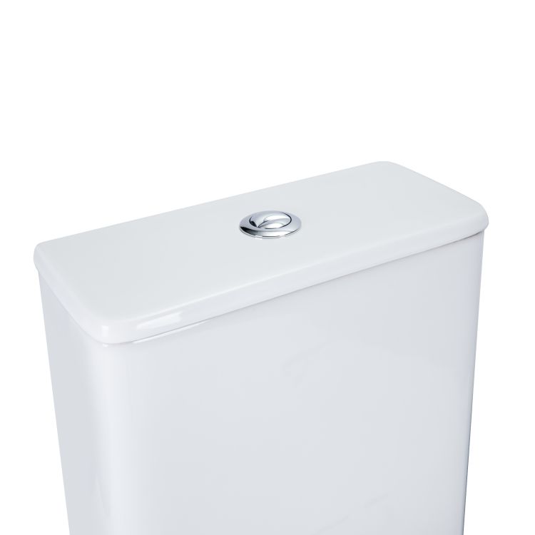 Унитаз-компакт Qtap Presto безободковый с сиденьем Soft-close QT24221217AW - 5