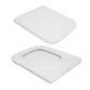 Унітаз підлоговий Qtap Crow Eco Ultra Quiet безобідковий з сідінням Soft-close QTCRO27W51030 - 8