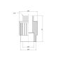 Муфта PPR Thermo Alliance 25х3/4&amp;quot; НР - 2
