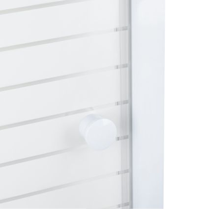 Душевая дверь в нишу Qtap Pisces WHI2014-15.CP5 140-150x185 см, стекло Pattern 5 мм - 4