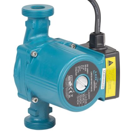 Насос циркуляційний Aquatica 774412 74Вт Hmax 4м Qmax 55л/хв Ø1½" 180мм + гайки Ø1" Leo 3,0 - 1 Насос циркуляційний Aquatica 774412 74Вт Hmax 4м Qmax 55л/хв Ø1½" 180мм + гайки Ø1" Leo 3,0 - 1