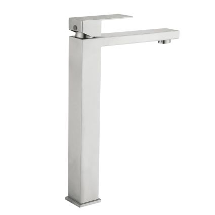 Змішувач для раковини високий Lidz Helix 001FH (k35) LDHEL001FHNKS49179 Nickel - 3
