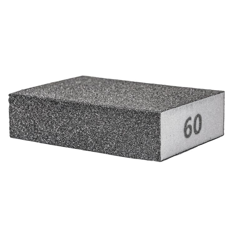 Шліфувальна Губка чотиристороння 100х70х25мм Р60 Sigma (9130641) - 4