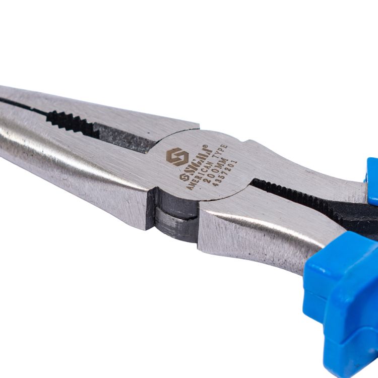 Длинногубцы прямые 200мм синие Sigma (4357201) - 8