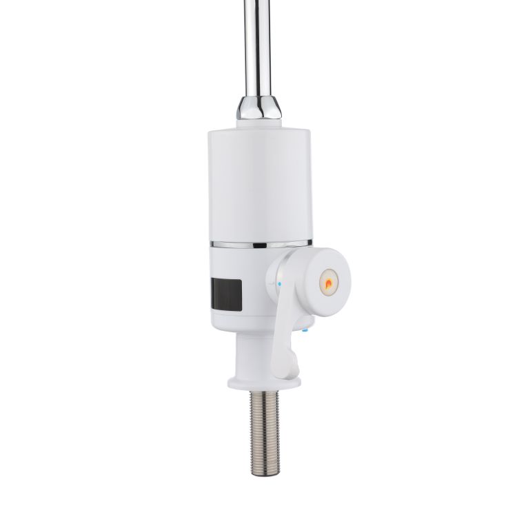 Проточний кран-водонагрівач для кухні на три режими Lidz Warm 062 LDWAR062WCR49099 White/Chrome - 5