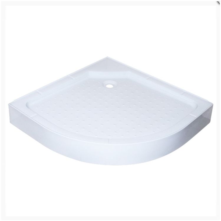 Поддон акриловый полукруглый мелкий KO&amp;amp;PO white 7122 T 90*90 - 1