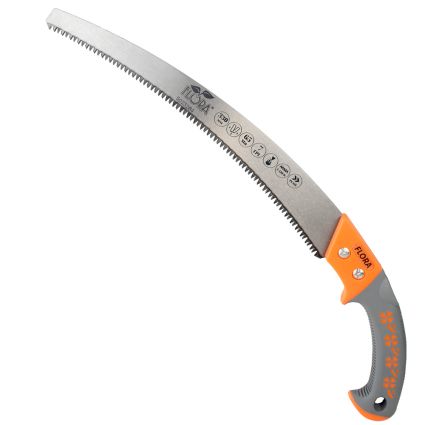 Пила садовая изогнутая 330мм 7TPI с чехлом FLORA (5023284) - 1