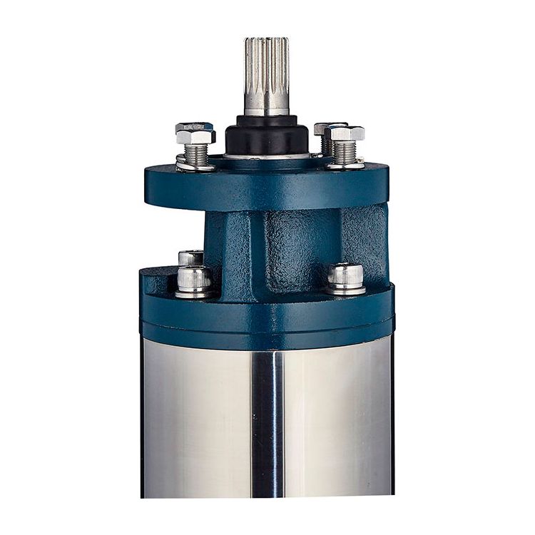 Насос центробежный 380В 11кВт H 94(64)м Q 1100(750)л/мин Ø145мм колеса нерж сталь+пульт DONGYIN (6SP46-7) (7777453) - 7