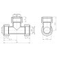 Тройник обтискний SD Forte 16 SF176W161616 - 2