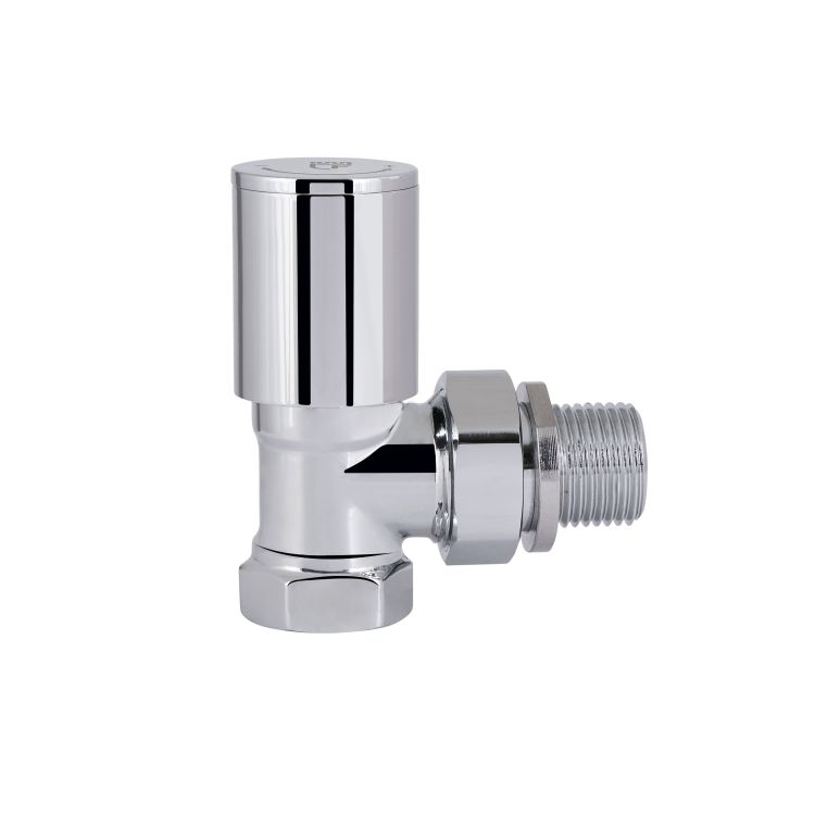 Кран друшникосуш. кутовий 1/2 хром 234W Forte - 4