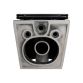 Унітаз підвісний Qtap Robin New Ultra Quiet безобідковий з сидінням Soft-close MATT BLACK QT13332381АSMB - 4