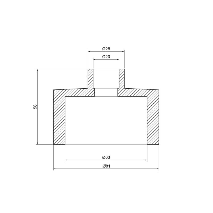 Муфта PPR ф63х20 Thermo Alliance - 2