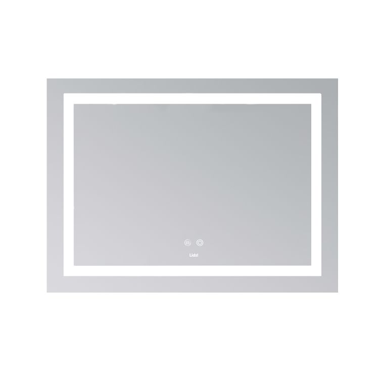 Дзеркало Lidz Kubis (KU1) 900х700 з LED-підсвічуванням Touch, з антизапотіванням, з димером, рег. яскравості LD78LF904907048451 - 4