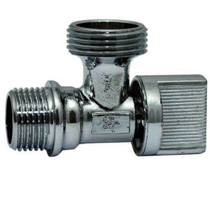 Кран кульовий SANTAN 1/2&amp;quot;х3/4&amp;quot;кутовий - 1